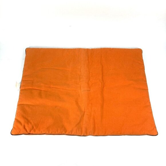 Hermes Accessories - HERMES big Logo embroidery Pet dog bedding mat cushion cotton Orange